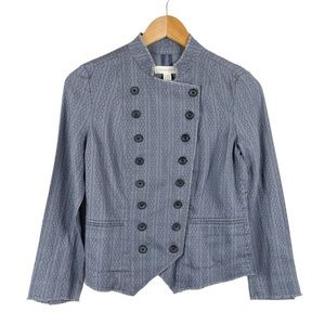Treasure & Bond Double Breasted Fitted Blazer Jacket Size XS